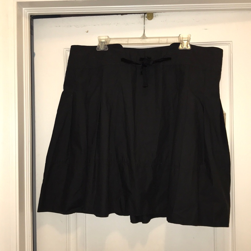 Polo Jeans Co. Ralph Lauren pleated black skirt